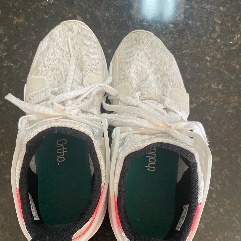 Adidas EQT ADV Shoes in White and Black - Picture 2 of 4